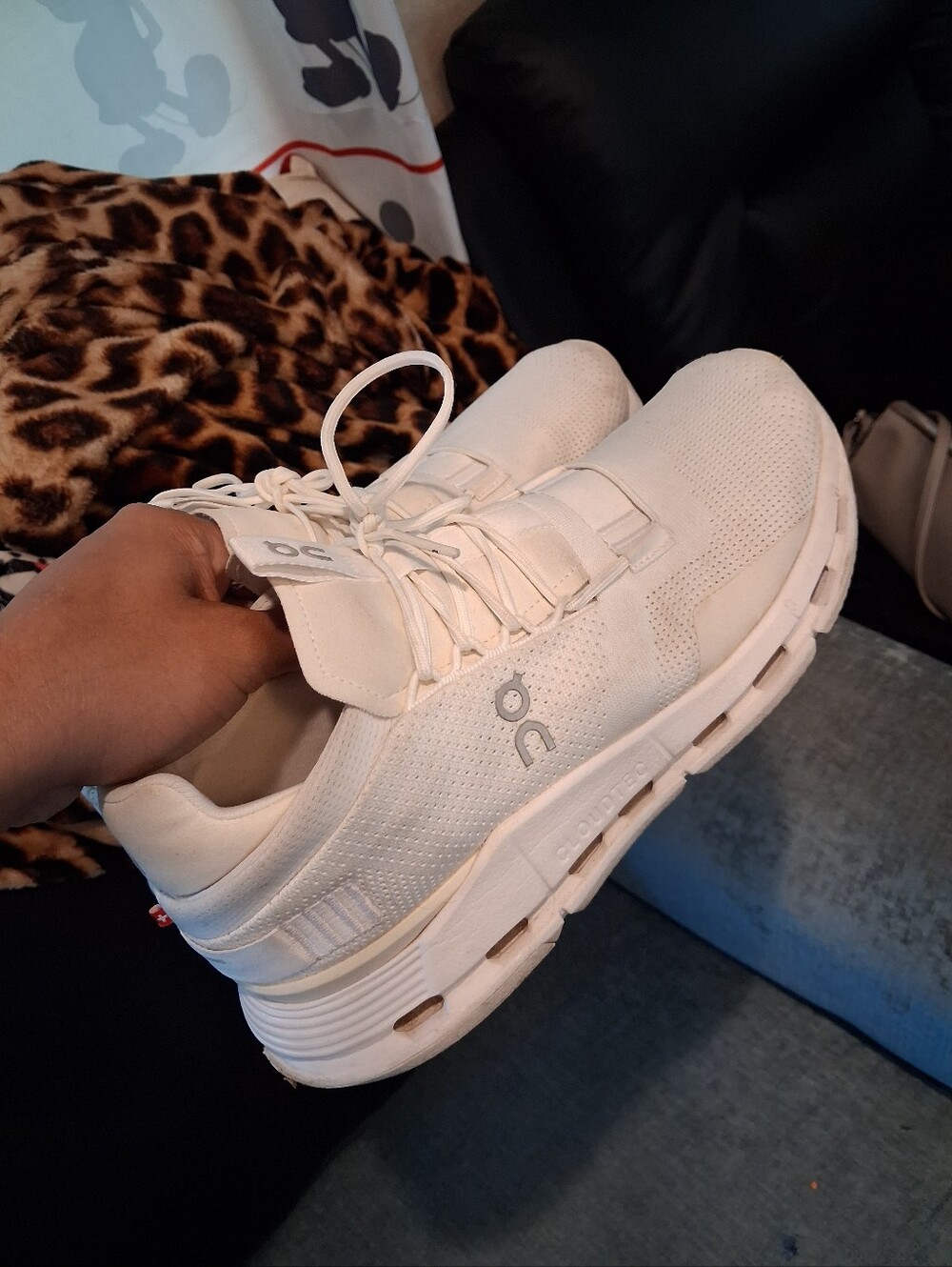 On Cloudnova 2 Women's White Sneakers Sz 10